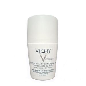 Lăn Khử Mùi Vichy Anti – Transpirant 48h Sensitive Skin (trắng)
