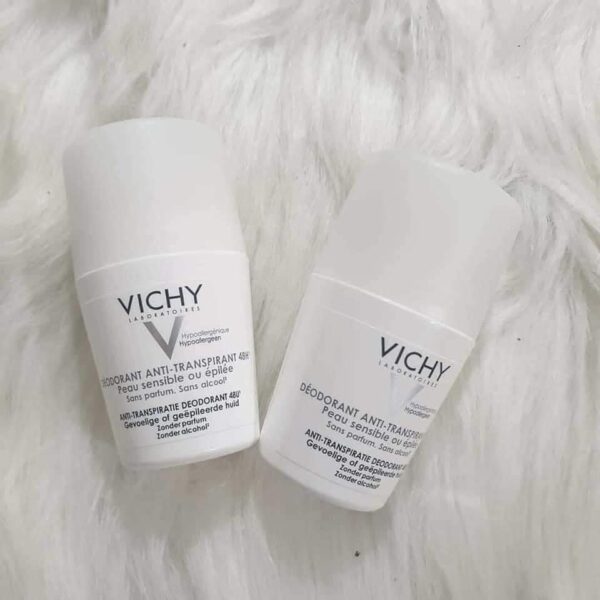 Lăn Khử Mùi Vichy Anti – Transpirant 48h Sensitive Skin (trắng) 4