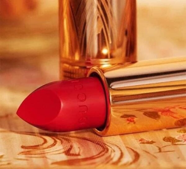 Son Gucci Rouge À Lèvres Satin Lipstick 302 Agatha Orange Màu Đỏ Cam 1