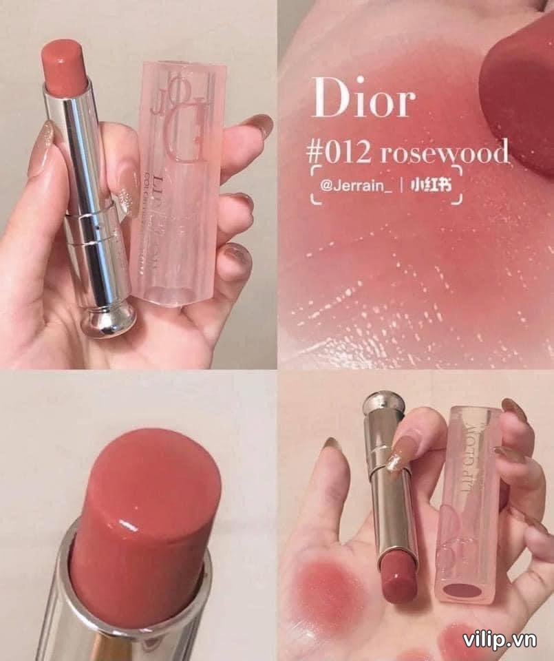Son Dưỡng Dior Addict Lip Glow Màu 012 Rosewood  Thế Giới Son Môi