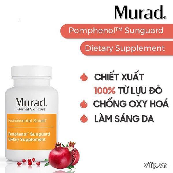 Viên Uống Chống Nắng Murad Internal Skincare 60 Viên 2