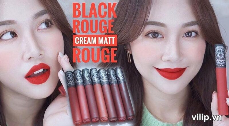 Son Kem Black Rouge Cream Matt Rouge CM07 Polaris - Màu Đỏ Gạch Thiết kế đầy ấn tượng