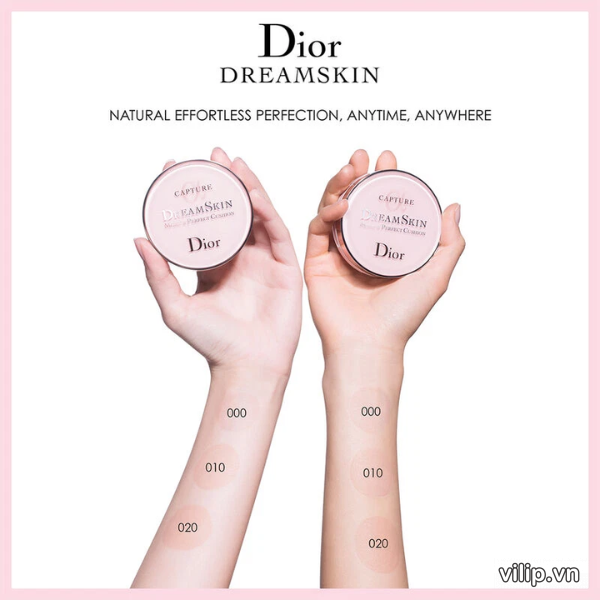 Phan Nuoc Dior Capture Dream Skin Moist Perfect Cushion Kem Loi Mau 000 Tone Da Trang 6
