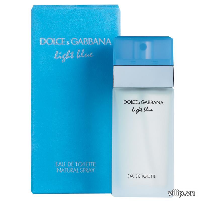 Nước Hoa Nữ Dolce & Gabbana Light Blue For Women EDT | Vilip Shop - Mỹ phẩm  chính hãng