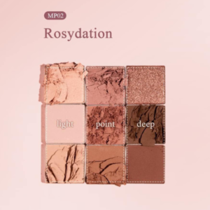 Bảng Phấn Mắt 9 Ô Black Rouge Colordation Mood Palette Mp02 Rosydation – Tone Hồng 7