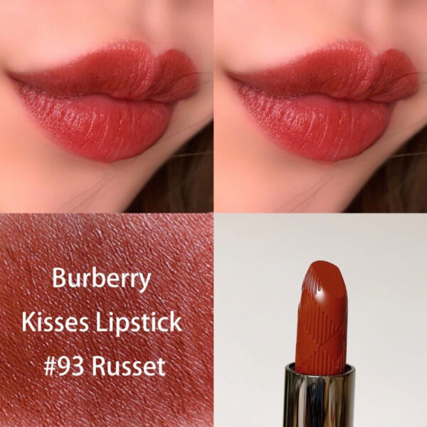 Son Burberry Kisses Matte 93 Russet Màu Đỏ Đất 10