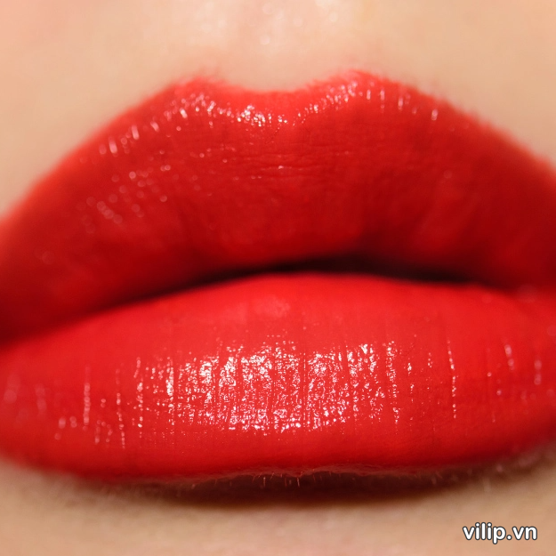 Son Ysl Rouge Pur Couture Satin Radiance Lipstick 73 Rhythm Red – Màu Đỏ Tươi Ánh Cam 11