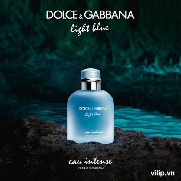 Nước Hoa Nam Dolce & Gabbana Light Blue Eau Intense Pour Homme EDP | Vilip  Shop - Mỹ phẩm chính hãng