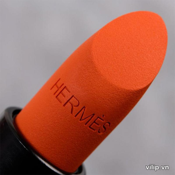 Son Hermes Matte 33 Orange Boite Mau Cam Chay 4
