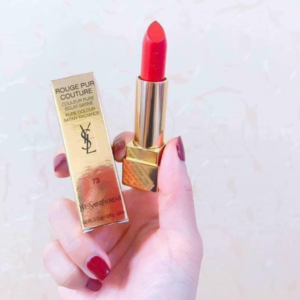Son Ysl Rouge Pur Couture Satin Radiance Lipstick 73 Rhythm Red Mau Do Tuoi Anh Cam 6