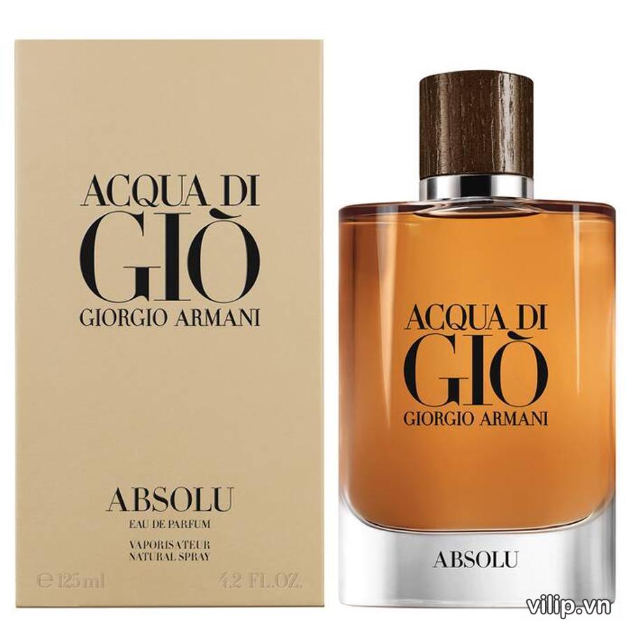 Nước Hoa Nam Giorgio Armani Acqua Di Gio Absolu EDP | Vilip Shop - Mỹ phẩm  chính hãng