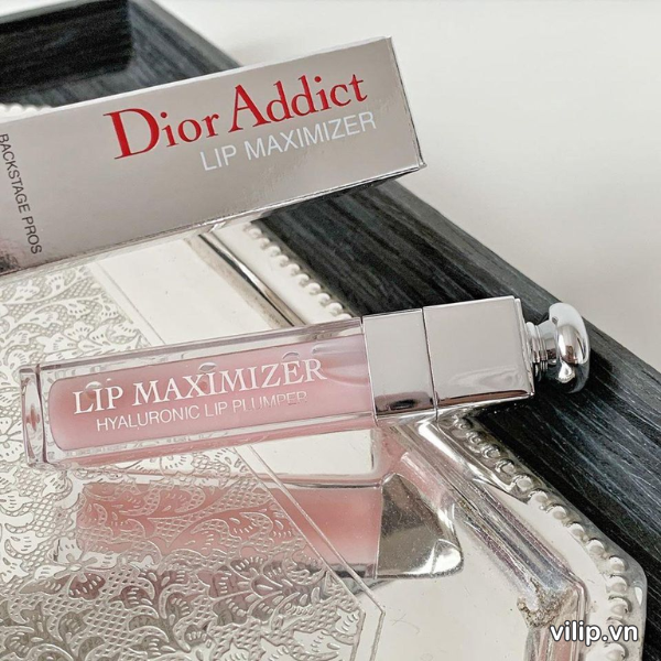Son Kem Duong Dior Collagen Addict Lip Maximizer 001 Pink Mau Hong Nhat 6