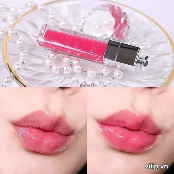 Son Kem Duong Dior Collagen Addict Lip Maximizer 007 Raspberry Mau Hong Dam 3