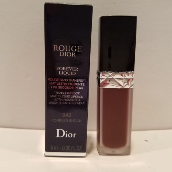 Son Kem Dior Rouge Forever Liquid 943 Forever Shock Màu Đỏ Rượu Vang 9