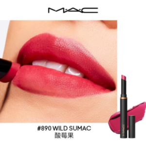 Son Mac Powder Kiss Velvet Blur Slim 890 Wild Sumac Mau Hong Am 3