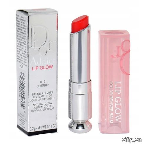 Son Dưỡng Dior Addict Lip Glow 015 Cherry Màu Đỏ Cherry 22