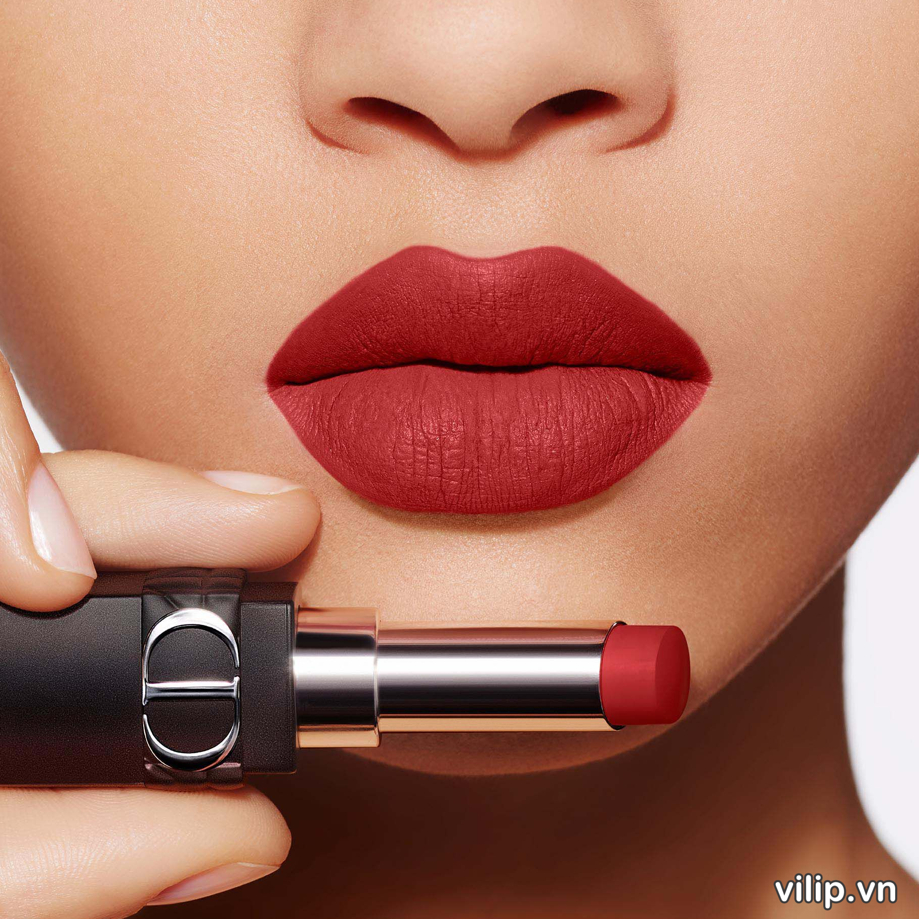 Son Dior Rouge Forever Transfer Proof Lipstick 866 Forever Together (new) Màu Đỏ Cherry 4