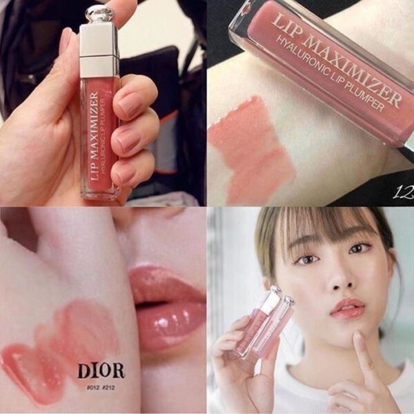 Son Dưỡng Dior Collagen Addict Lip Maximizer 012 Rosewood Màu Hồng Cam 5
