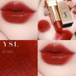 Son Ysl Rouge Pur Couture Satin Lipstick Collection 1966 Rouge Libre (new) Màu Đỏ Gạch 3