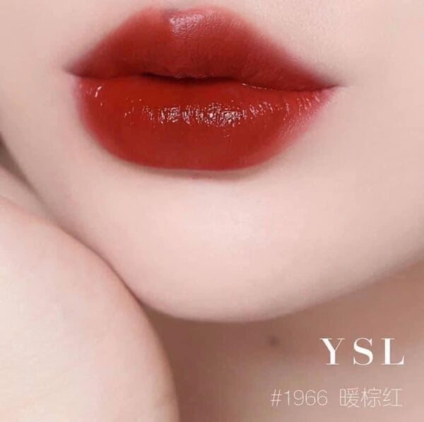 Son Ysl Rouge Pur Couture Satin Lipstick Collection 1966 Rouge Libre (new) Màu Đỏ Gạch 8