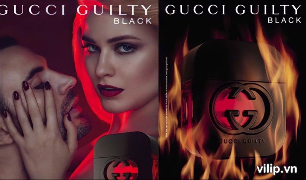 Nước Hoa Gucci Guilty Black edt 2