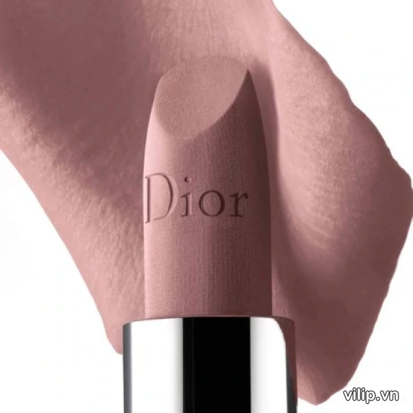 Son Dior Velvet 220 Beige Couture (new) – Màu Hồng Nude 4