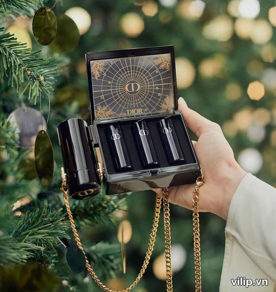 Giftset Son Dior Minaudiere Christmas Makeup Collection 21
