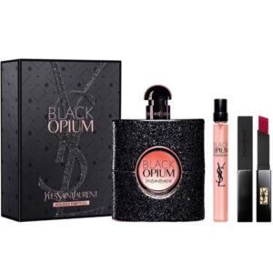 Set Nước Hoa Nữ Ysl Black Opium Holiday Party Kit Sét 3 Món Dd