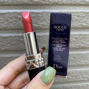 Son Dior Rouge Dior Metallic 525 Chérie New Màu Hồng Đào 2