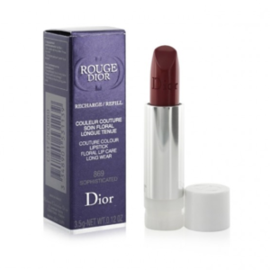 Son Dior Rouge Dior Satin 869 Sophisticated New Màu Đỏ Nâu 8