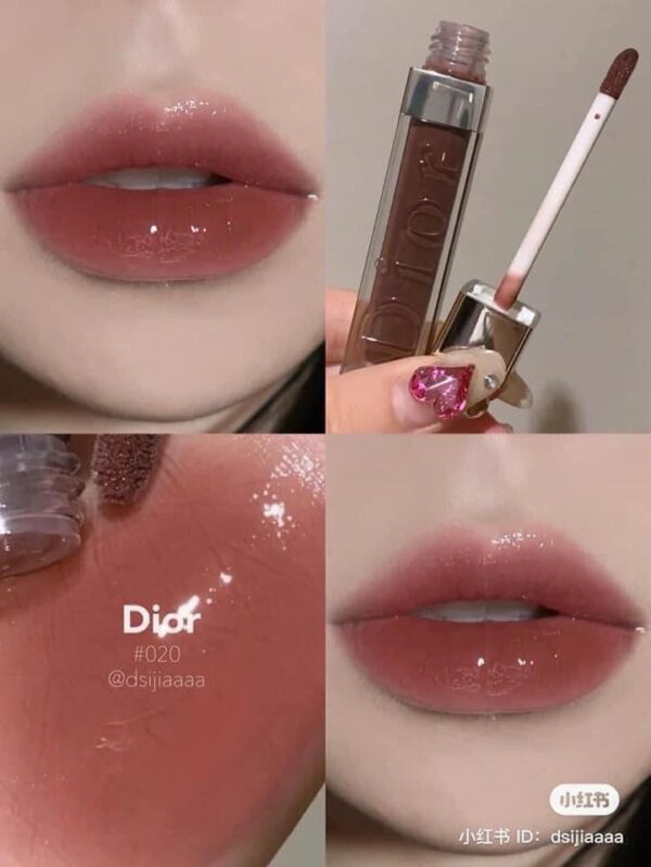 Son Dưỡng Dior Addict Lip Maximizer Collagen 020 Màu Đỏ Nâu 8