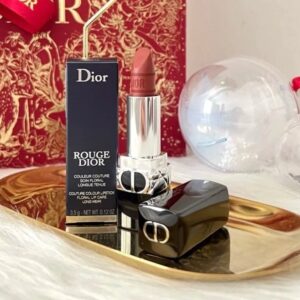 Son Dior Rouge Mitzah Matte Limited Edition 915 Soft Burgundy Màu Đỏ Nâu Đất 6