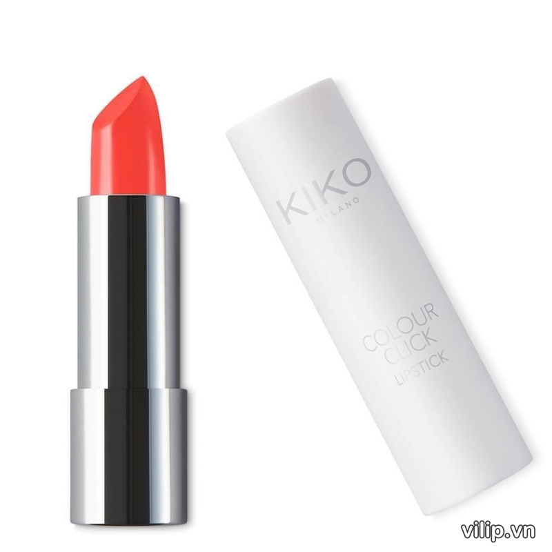 Son Kiko Colour Click Lipstick 02 Fantastic Coral – Màu Cam Hồng