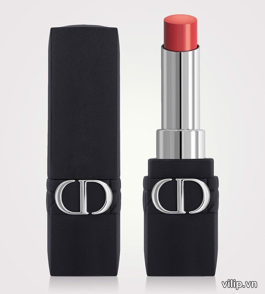 Son Dior Rouge Forever Transfer Proof Lipstick 525 Forever Chérie (new) Màu Hồng Cam Đất 11