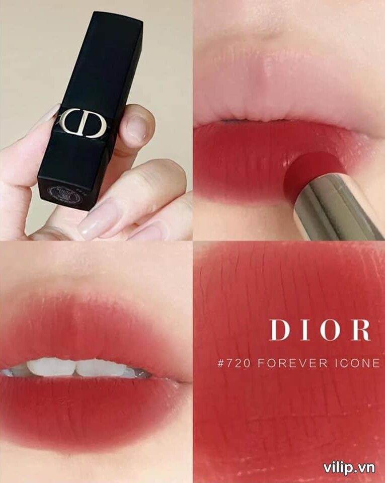 Son Kem Dior 720 Forever Icone Hồng Đất  Rouge Dior Forever Liquid
