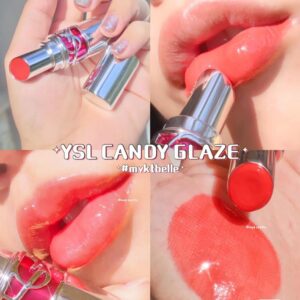 Son Ysl Rouge Volupte Candy Glaze 12 Coral Excitement 35
