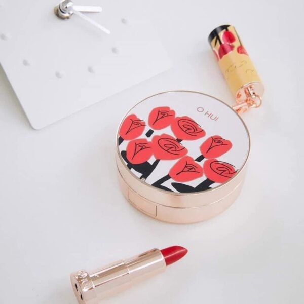 Set Phấn Nước Chống Nắng Ohui Ultimate Cover Lifting Cushion Flower Limited Edition 63