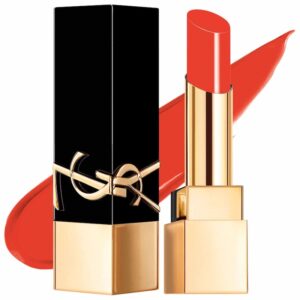 Son Ysl The Bold 07 Unhibited Flame Màu Đỏ Cam (new) 6