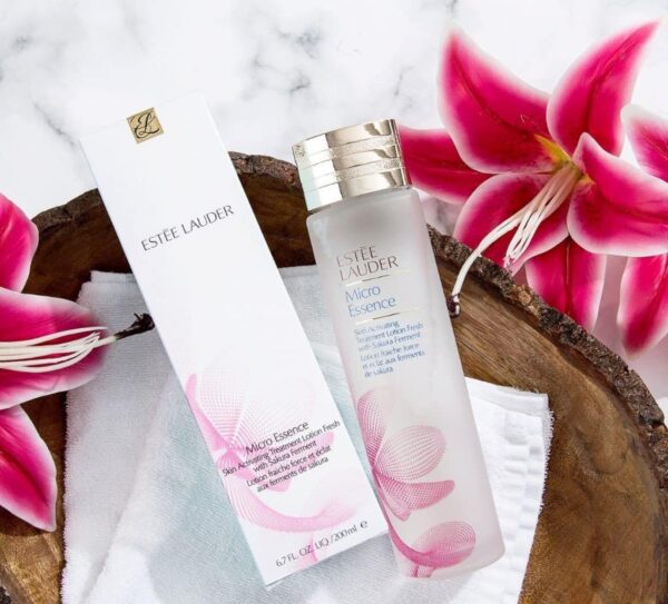 Nuoc Than Hoa Anh Dao Estee Lauder Micro Essence Skin Activating Treatment Lotion Fresh With Sakura Ferment 9