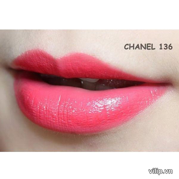 Son Chanel Rouge Allure Luminous Intense 136 Mélodieuse – Màu Hồng San Hô 64