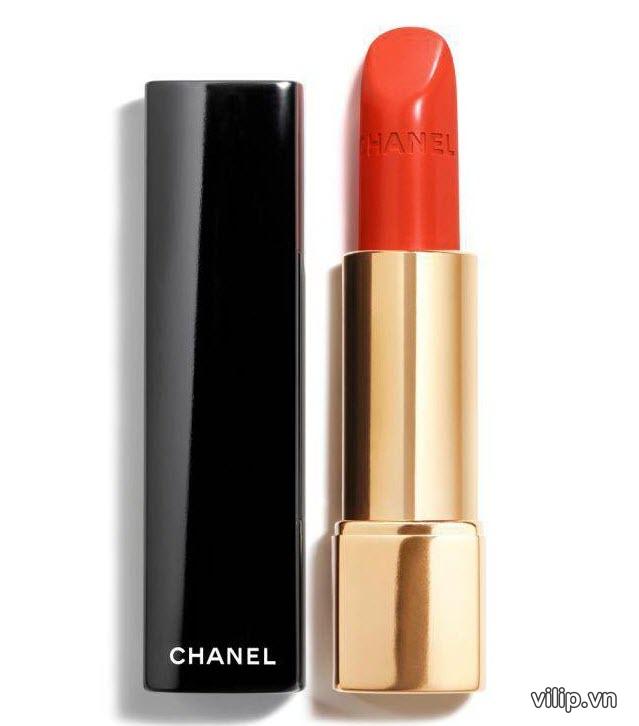 Son Chanel Rouge Allure Luminous Intense 96 Excentrique Màu Cam Tươi 55