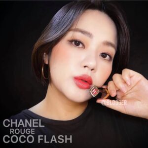Son Chanel Rouge Coco Flash Hydrating Vibrant Shine Lip Colour 60 Beat Màu Hồng Cam San Hô 14
