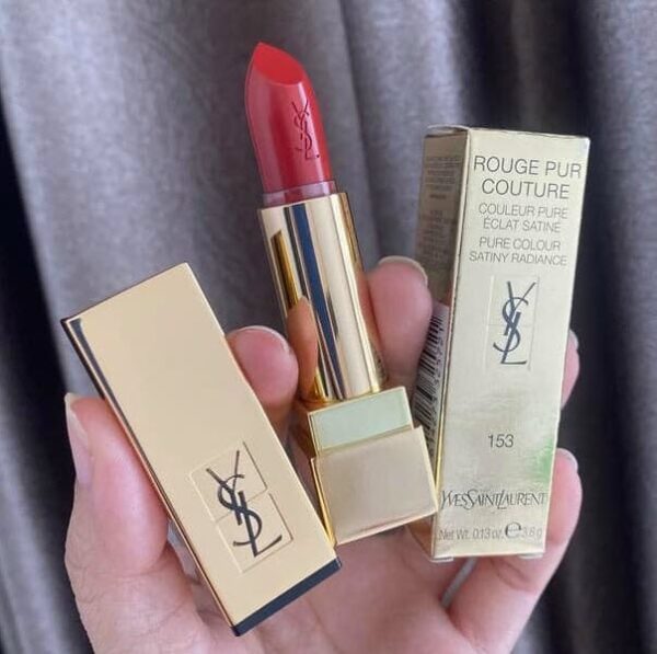 Son Ysl Rouge Pur Couture 153 Chili Provocation Màu Đỏ Gạch 6