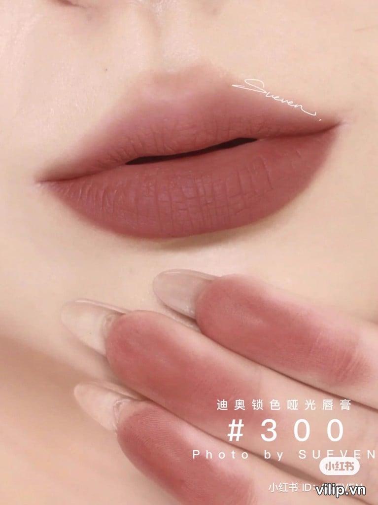 Son Dior Rouge Forever Transfer Proof Lipstick 300 Forever Nude Style 32