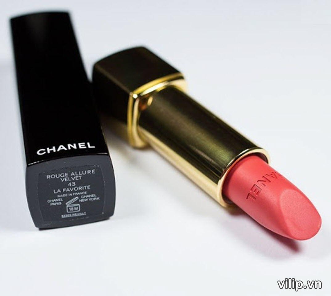 Son Chanel Rouge Allure Velvet 43 La Favorite 21