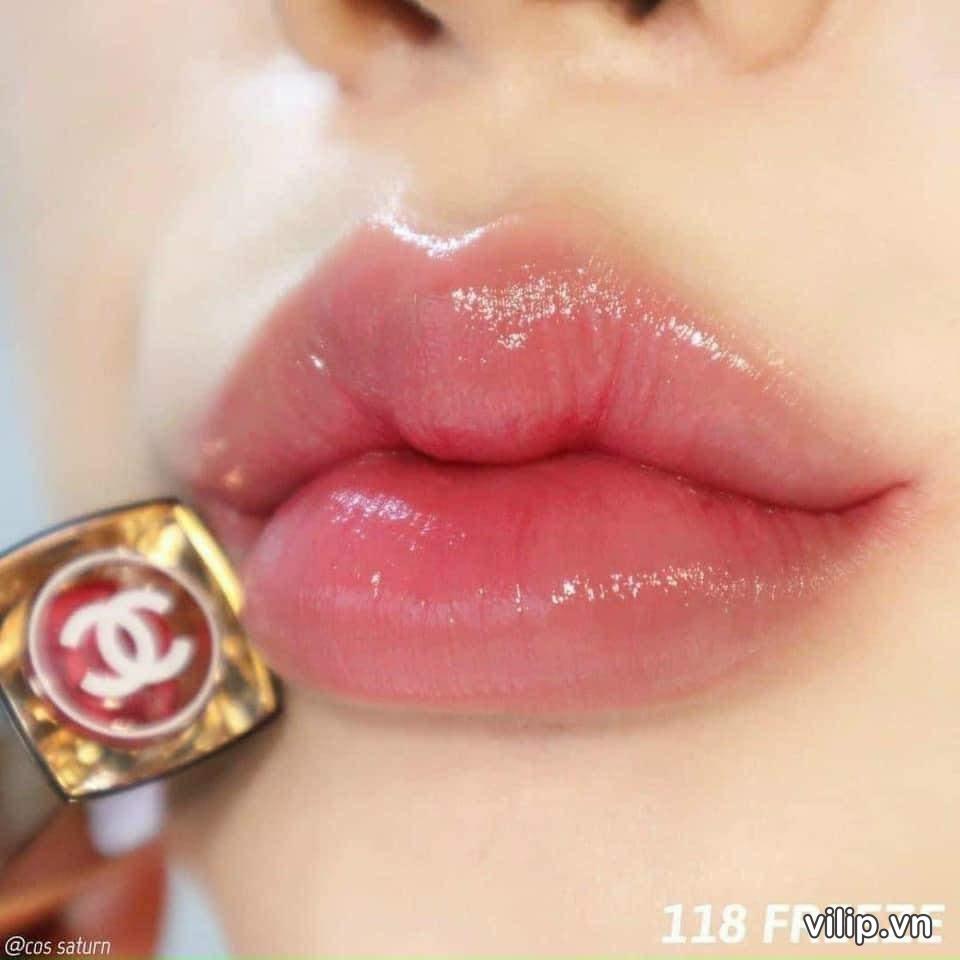 Son Chanel Rouge Coco Flash Hydrating Vibrant Shine Lip Colour 118 Freeze