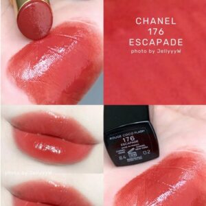Son Chanel Rouge Coco Flash Hydrating Vibrant Shine Lip Colour 176 Escapade 2
