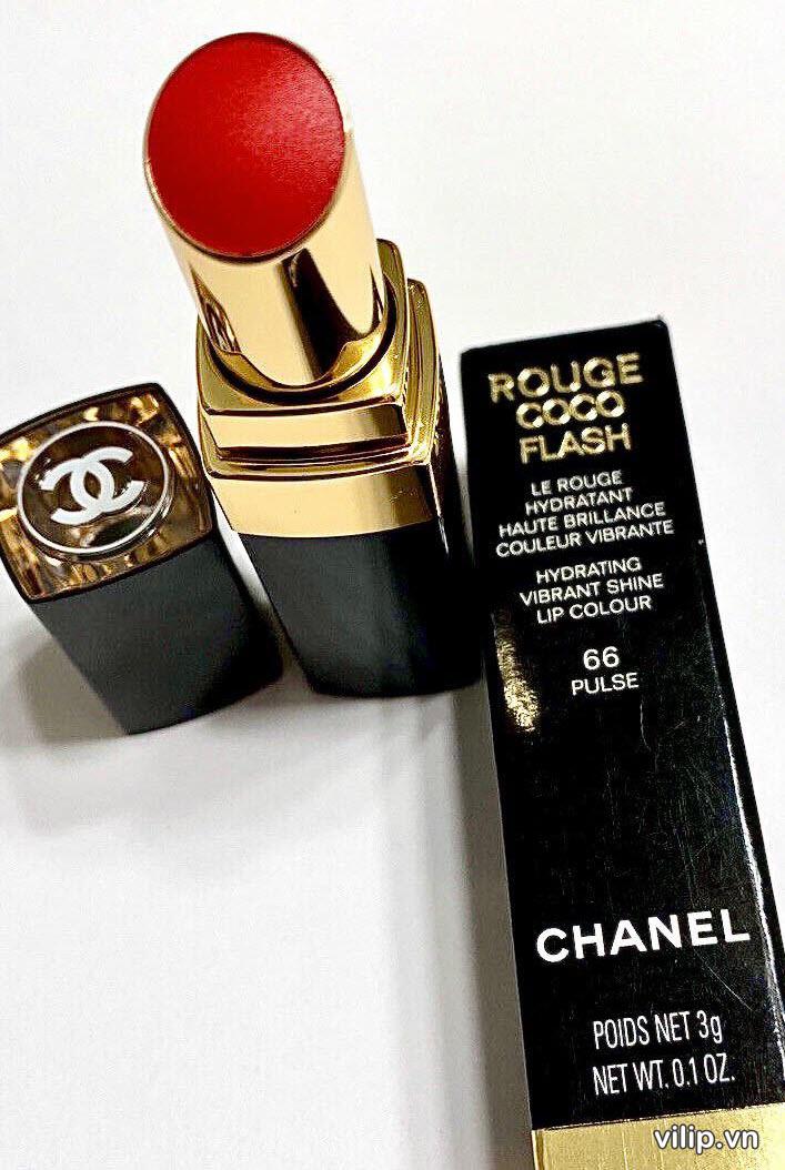 Son Chanel Rouge Coco Flash Hydrating Vibrant Shine Lip Colour 66 Pulse 3