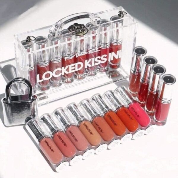 Son Kem MAC Locked Kiss Ink 24HR Lipcolour 99 Extra Chili 7