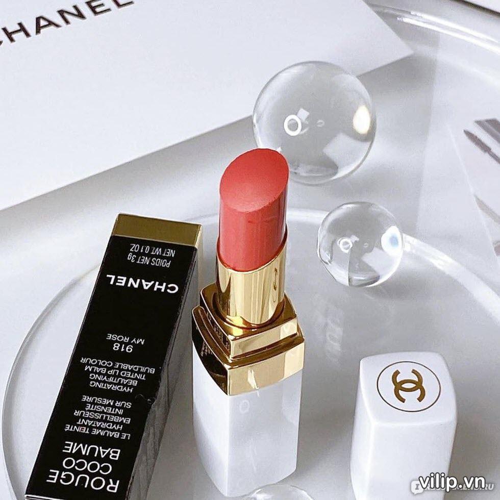 Son Chanel Rouge Coco Baume 918 My Rose 13